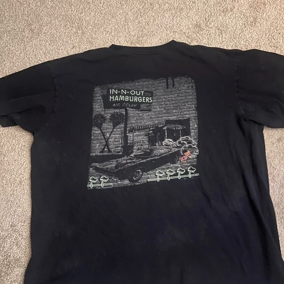 In-N-Out Burger Black Short Sleeve Tee - Picture 3 of 5